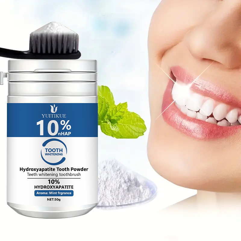 Teeth Whitening Remedies - YUTIKUE 10% nHAP Tooth Powder 50g