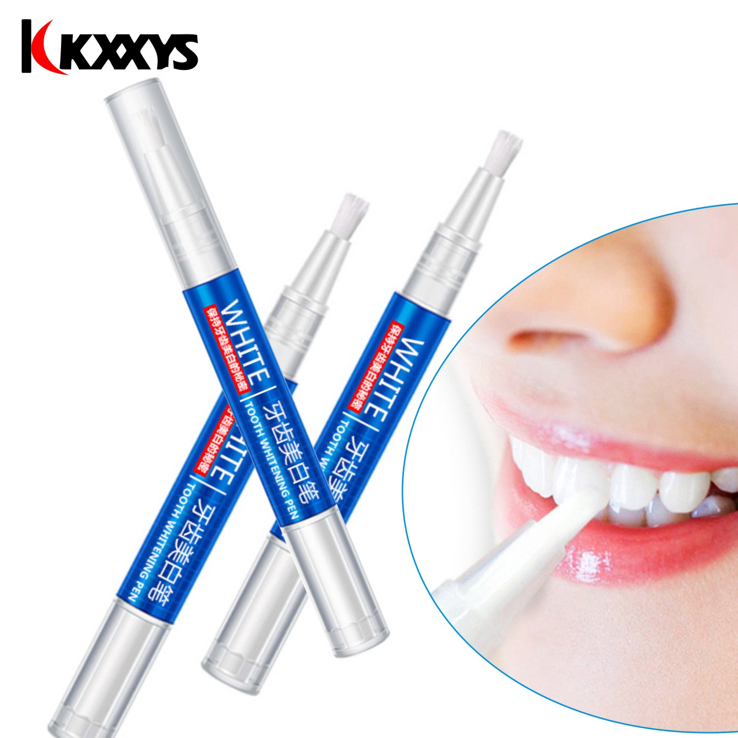 Teeth Whitening Pen - 2*3Ml Trắng Phổ Biến Làm Trắng