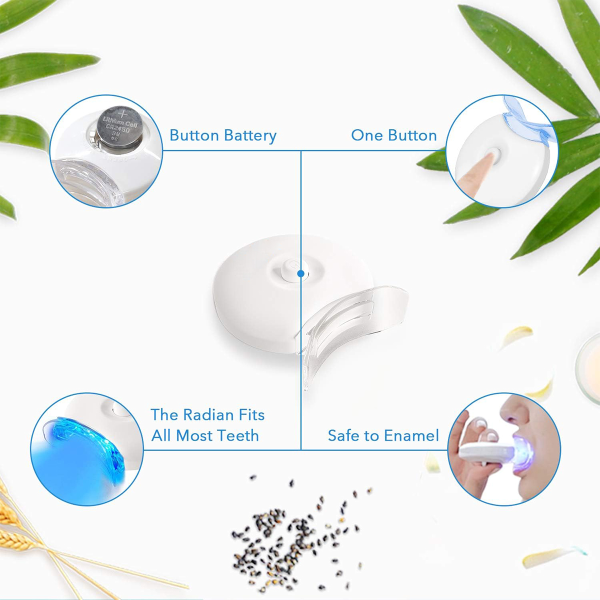 Teeth Whitening Kit - 5X LED L - đánh giá và giá Teeth Whitening Remedies