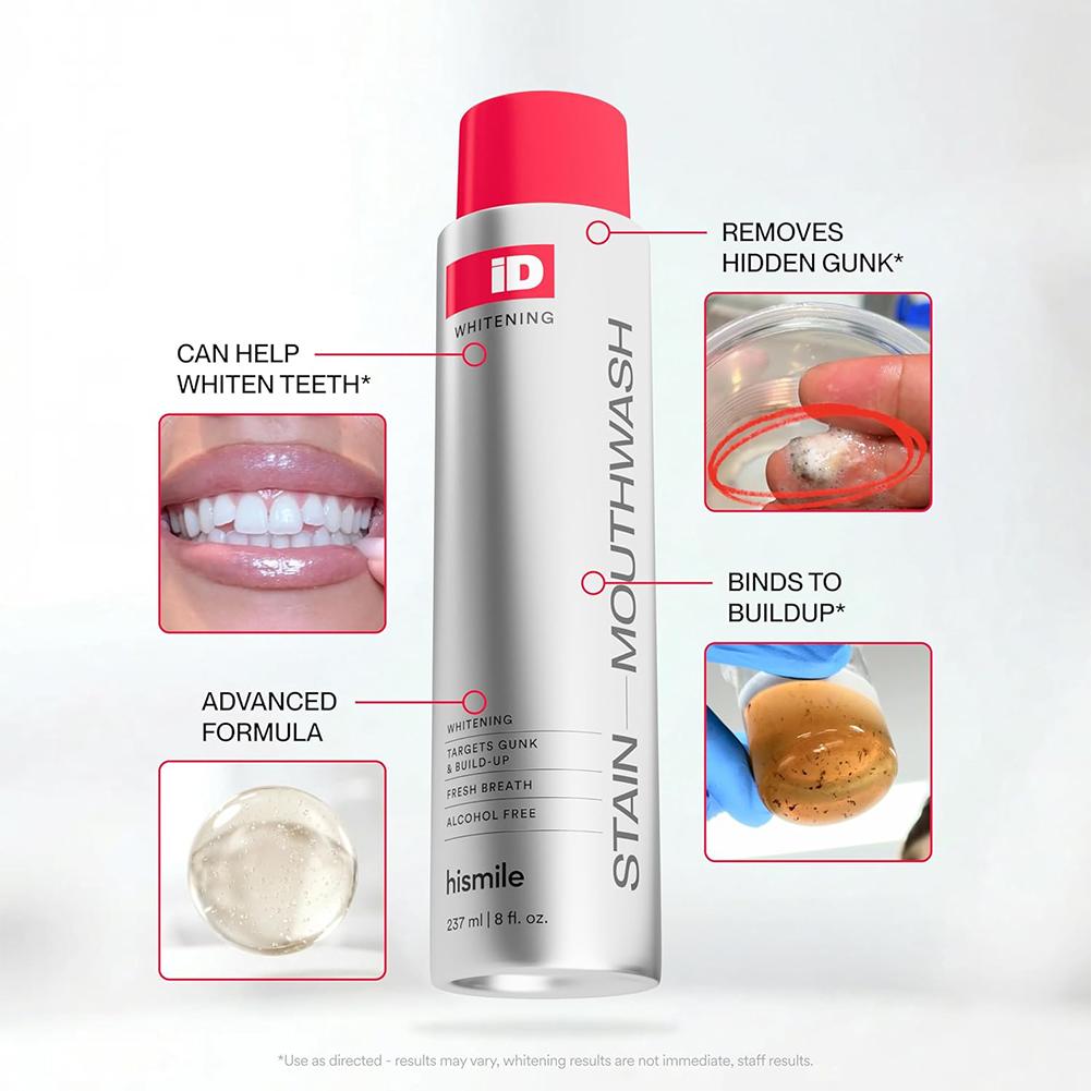 Hismile Daily Oral Care - ID S - đánh giá và giá Whitening Mouthwash