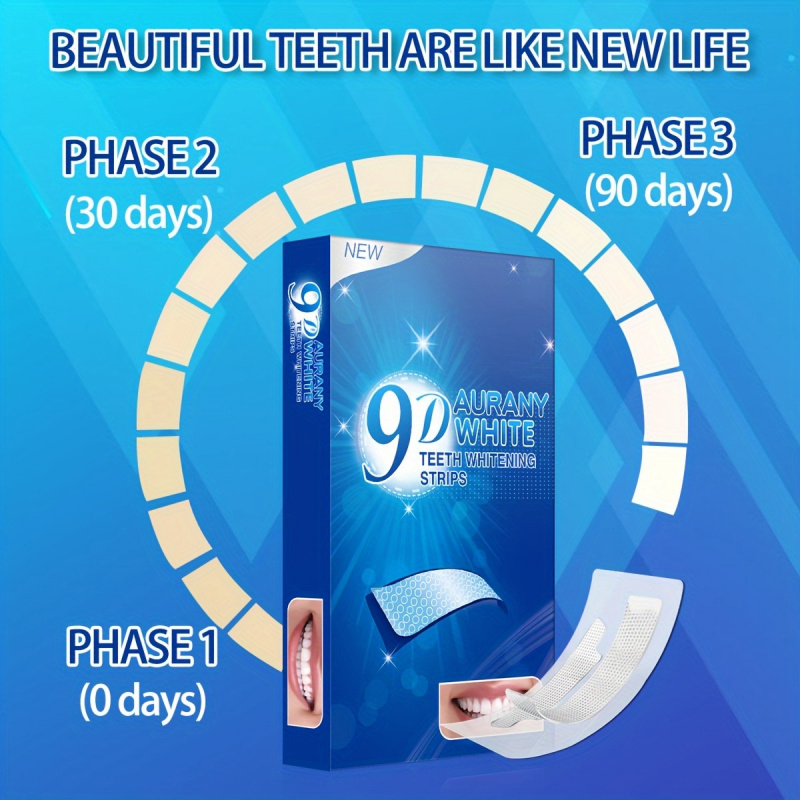 21 Pairs of 9D Aurany White Te - đánh giá và giá Teeth Whitening Remedies
