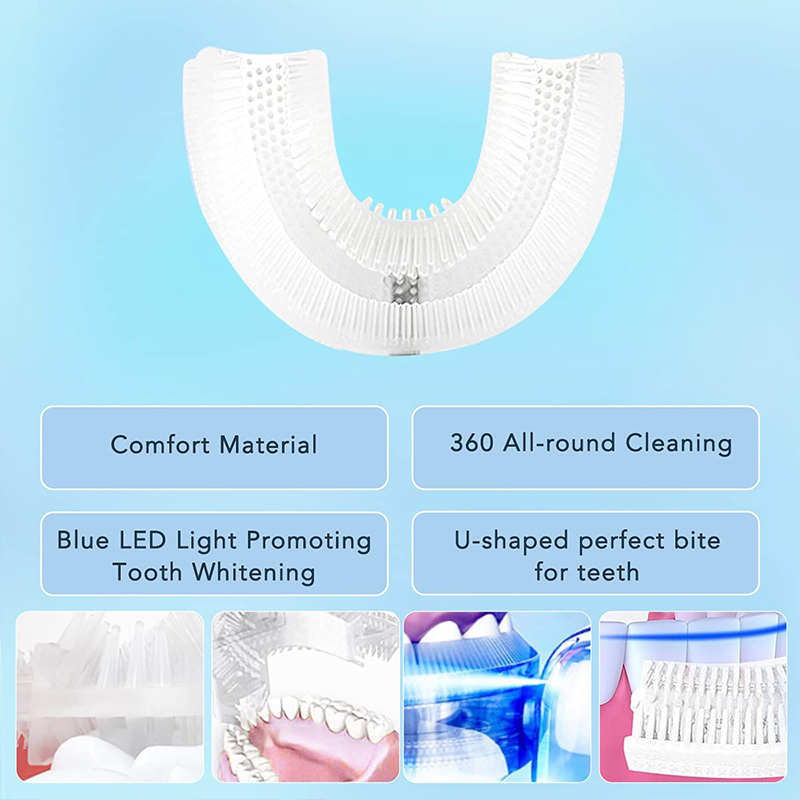 U-Shaped Rechargeable Light Qu - đánh giá và giá Teeth Whitening From Home