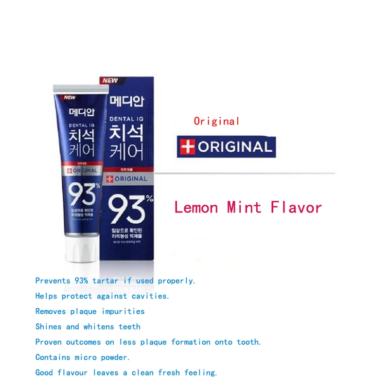 Toothpaste Dental Care 93% Adv - đánh giá và giá Teeth Whitening Korea