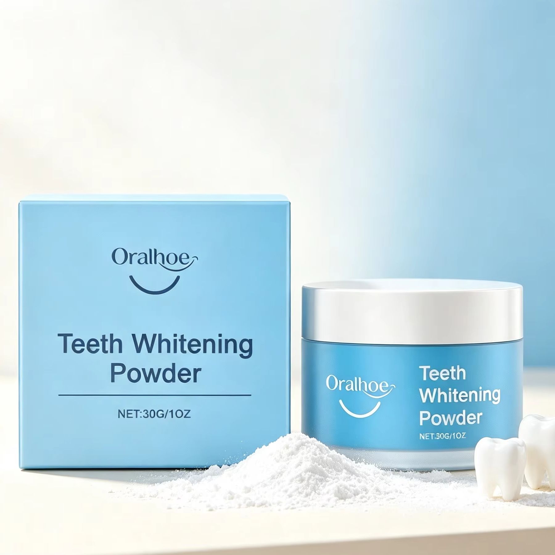 Oralhoe Tooth Powder for Brush - đánh giá và giá Teeth Whitening Remedies