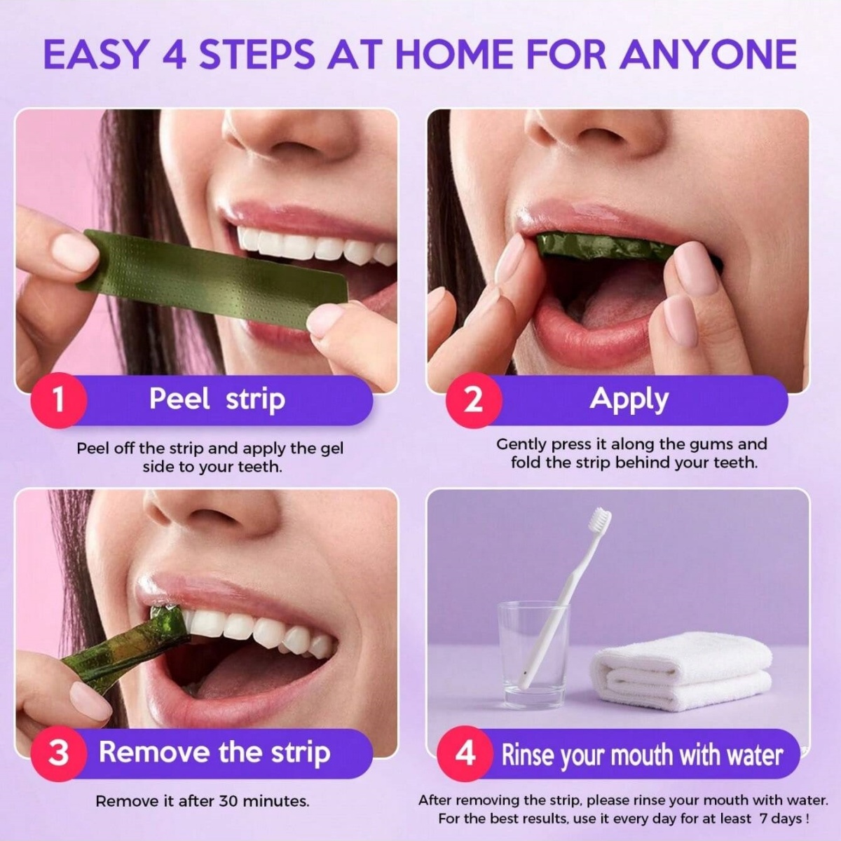 Deluxe Whitening Teeth Sticker - đánh giá và giá Teeth Whitening Remedies