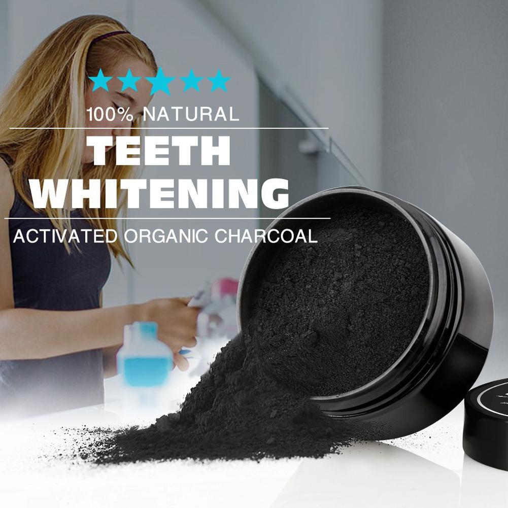 Activated Organic Charcoal Pow - đánh giá và giá Teeth Whitening Activated Organic Charcoal
